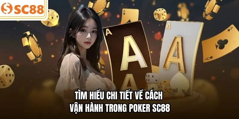 Tìm hiểu chi tiết về cách vận hành trong Poker SC88